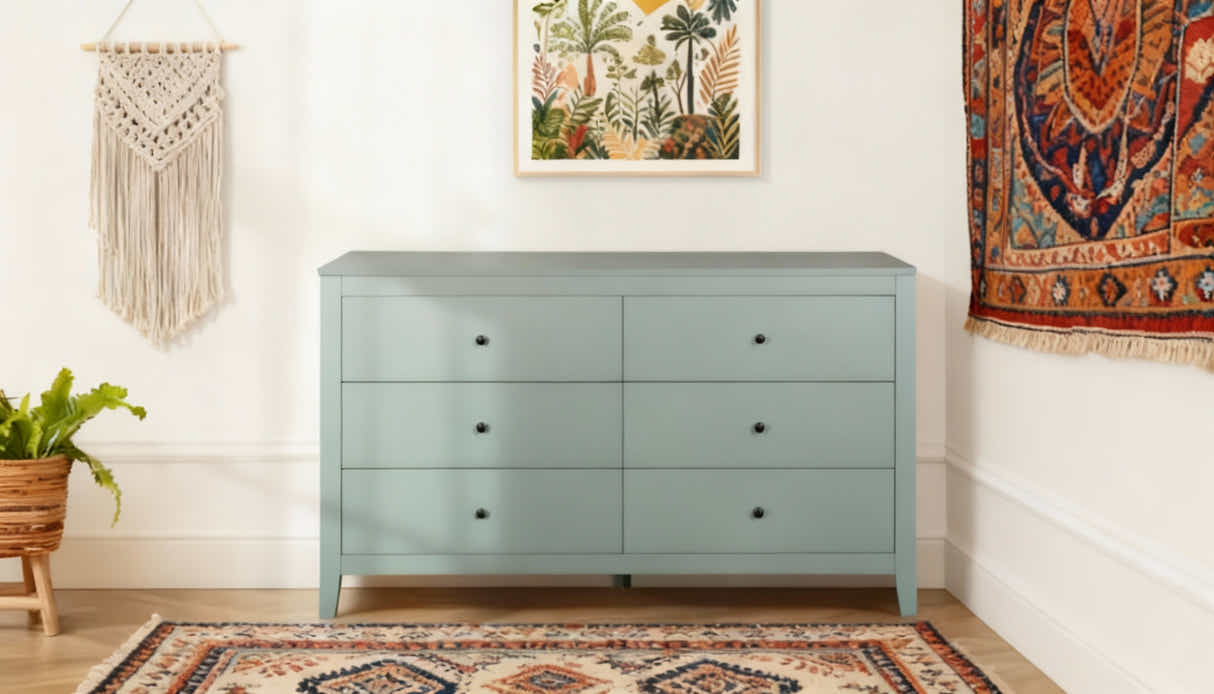 Olivera 6-Drawer Lowboy