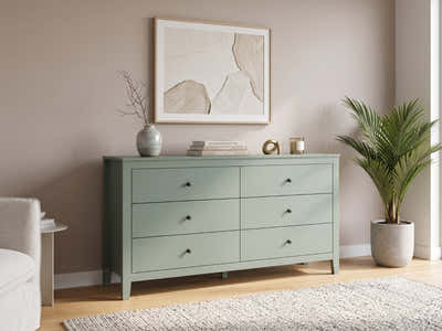 Olivera 6-Drawer Lowboy