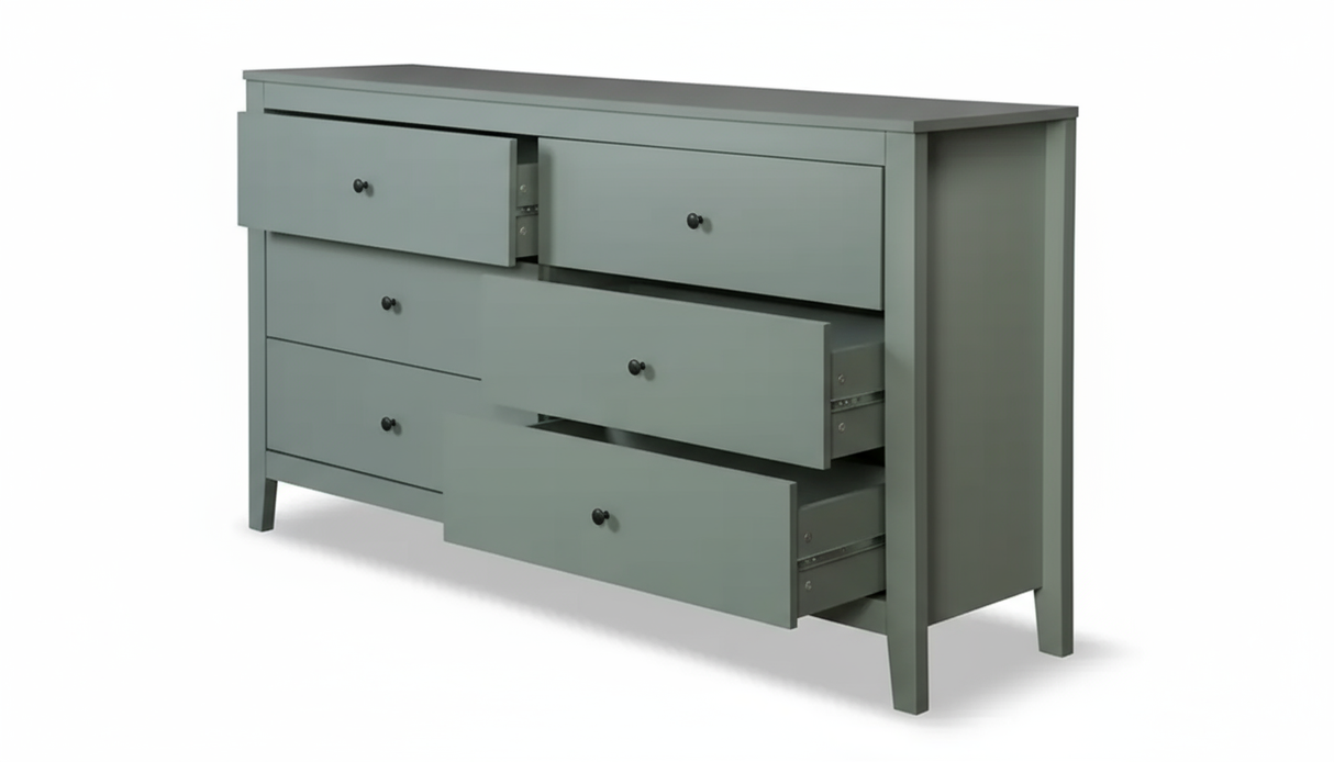 Olivera 6-Drawer Lowboy
