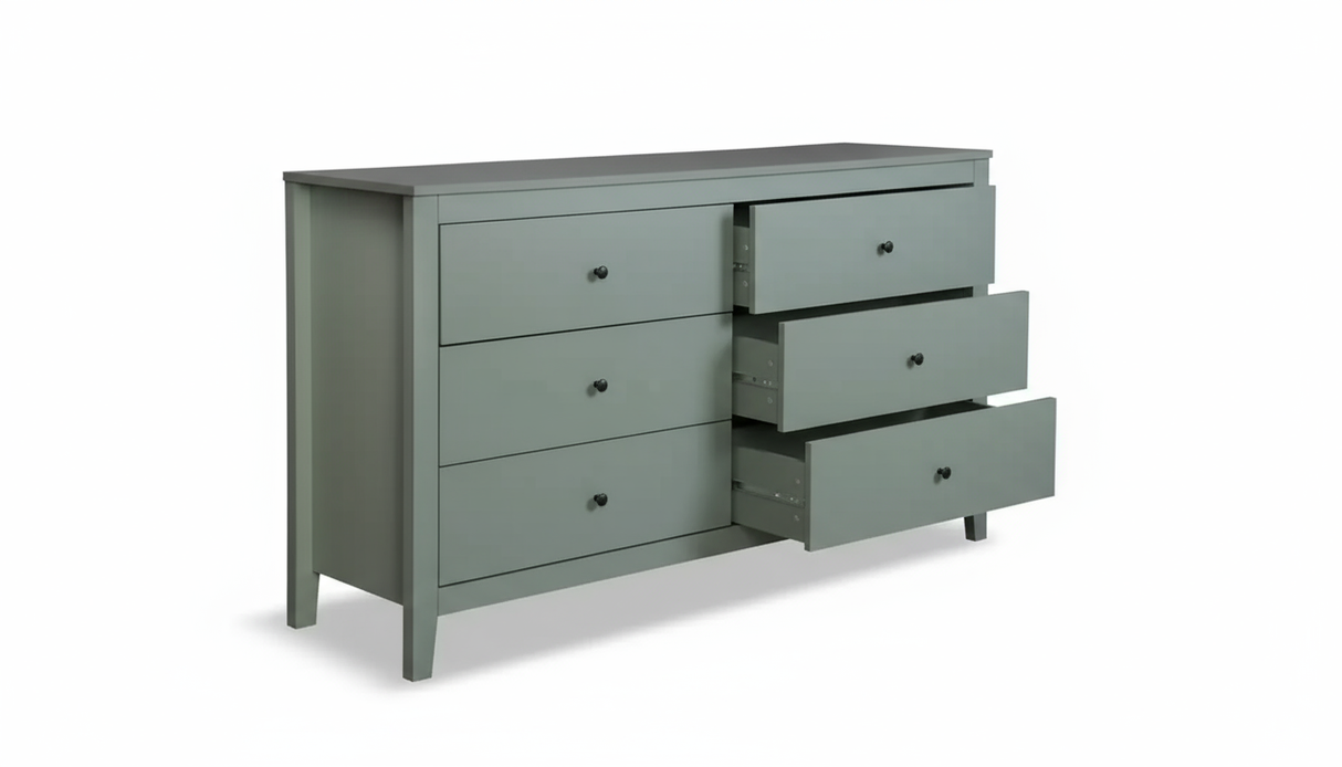 Olivera 6-Drawer Lowboy