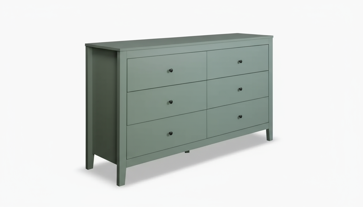 Olivera 6-Drawer Lowboy