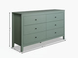 Olivera 6-Drawer Lowboy