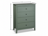 Olivera 4-Drawer Tallboy