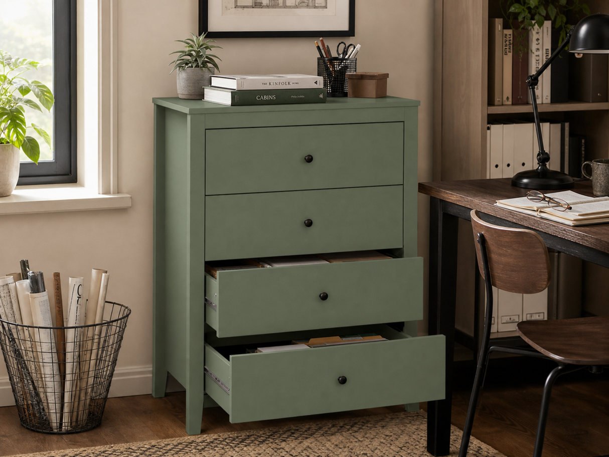 Olivera 4-Drawer Tallboy