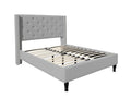 New Lisbeth Bed Frame Grey - Double