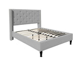 New Lisbeth Bed Frame Grey - Double