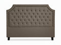 Calwa Linen Headboard Brown - Double