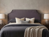 Malvern Velvet Headboard Dark Grey - Double