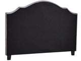 Lavaca Velvet Headboard Light Grey - Queen