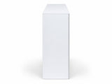 Anshos Buffet with LED Light White & Grey - 108 cm