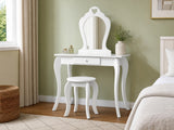 Princess Makeup Vanity Table - White