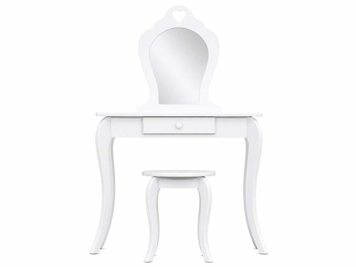 Princess Makeup Vanity Table - White