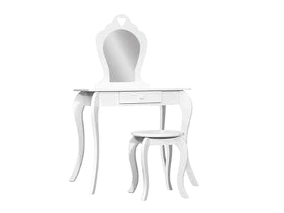 Princess Makeup Vanity Table - White