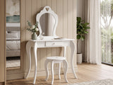 Princess Makeup Vanity Table - White
