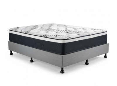 Enkel Bed Base & Euro Top Mattress J32 – Double (Combo)