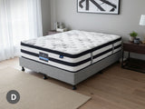 Enkel Bed Base & Euro Top Mattress K34 – Double (Combo)