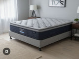 Enkel Bed Base & Euro Top Mattress B34 – Double (Combo)