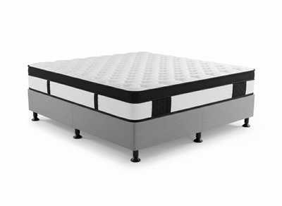 Enkel Bed Base & Euro Top Mattress G31 - Queen