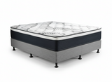 Enkel Bed Base & Euro Top Mattress J32 - Queen