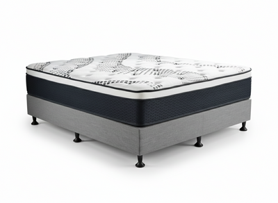 Enkel Bed Base & Euro Top Mattress J32 - Queen