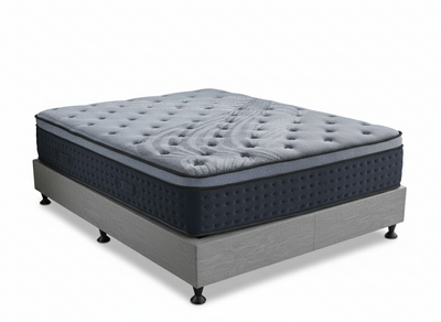 Enkel Bed Base & Euro Top Mattress B34 - Queen