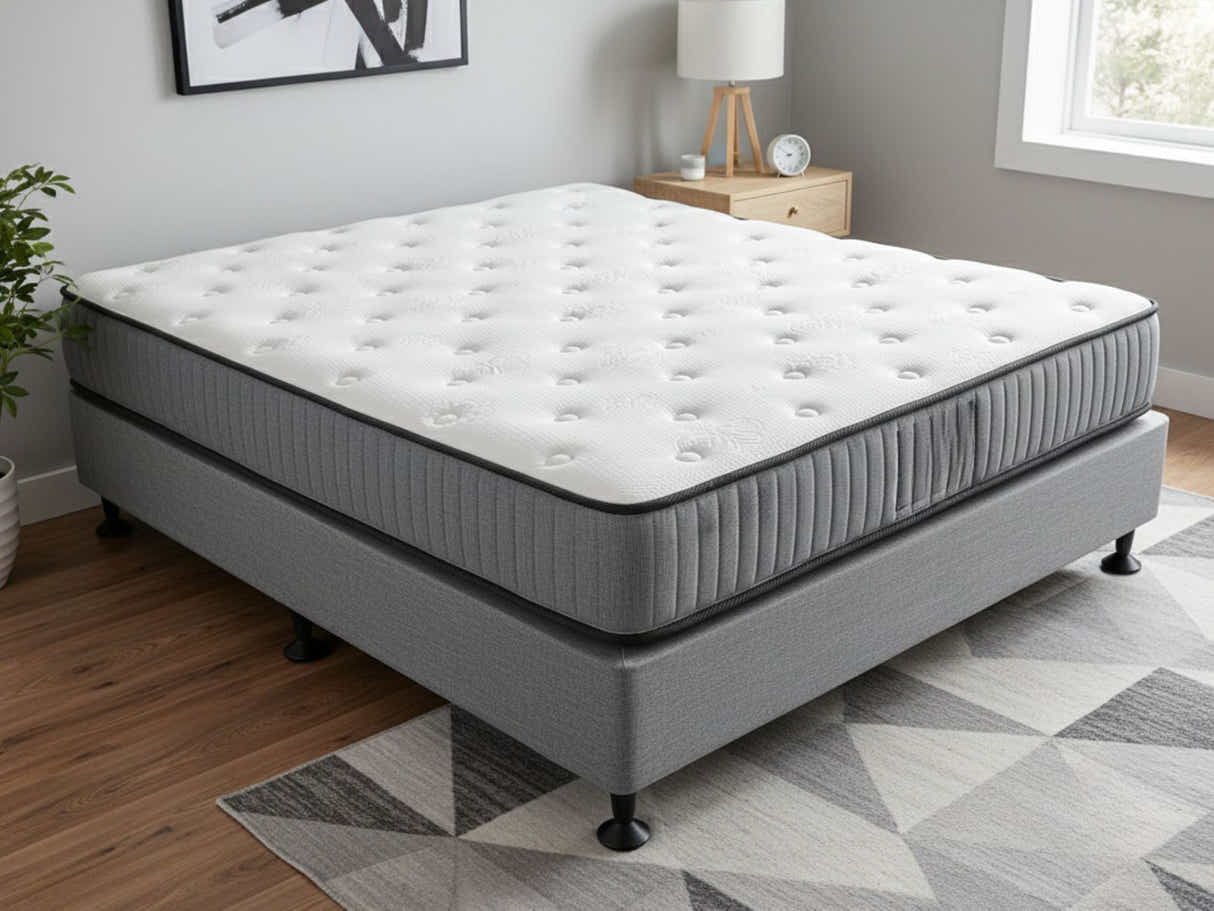Enkel Bed Base & FIRM23 Mattress - Queen