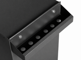 4-Drawer & 1-Drawer Tool Cabinet Combo - Black