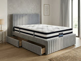 Wairoa Bed Frame with Drawers & K34 Mattress - Queen