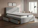 Wairoa Bed Frame with Drawers & GEL30 Mattress - Queen