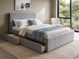 Wairoa Bed Frame with Drawers - Queen