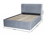 Wairoa Bed Frame with Drawers & Bon21 Mattress - Queen