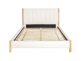 Tokoroa Boucle Bed Frame - Queen