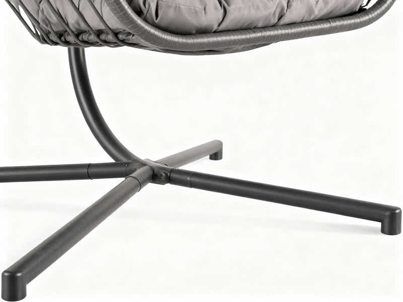Pigato Single Swing Egg Chair - Grey