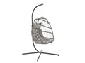 DS Pigato Single Swing Egg Chair - Grey