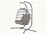 Pigato Double Swing Egg Chair - Grey