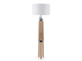 Skugga Tripod Floor Lamp with Cream Shade