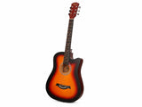 DS 38'' Acoustic Guitar - Orange