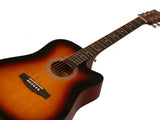 DS 38'' Acoustic Guitar - Orange