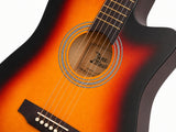 DS 38'' Acoustic Guitar - Orange