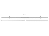 2.2m Olympic Bar x1 With Bearings