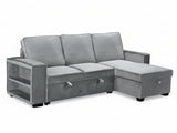 Enkel Pull Out Sofa Bed - Grey