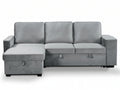 Enkel Pull Out Sofa Bed - Grey