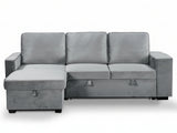 Enkel Pull Out Sofa Bed - Grey