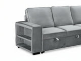 Enkel Pull Out Sofa Bed - Grey
