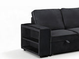 Enkel Pull Out Sofa Bed - Black