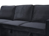 Enkel Pull Out Sofa Bed - Black