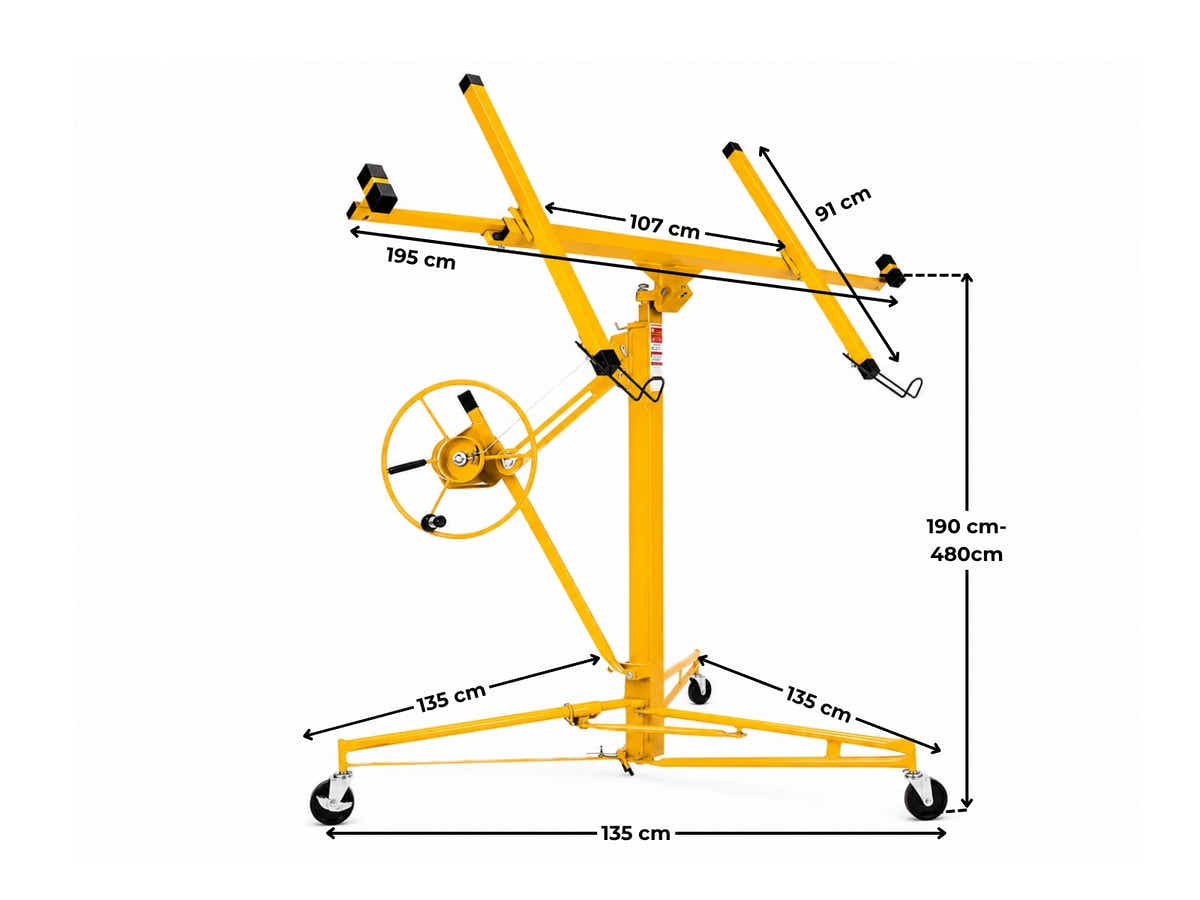 Drywall Lifter - 16 Ft