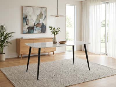 Lavina Dining Table with MDF Top - 160 cm