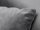 Limpley Velvet Sofa Bed - Grey