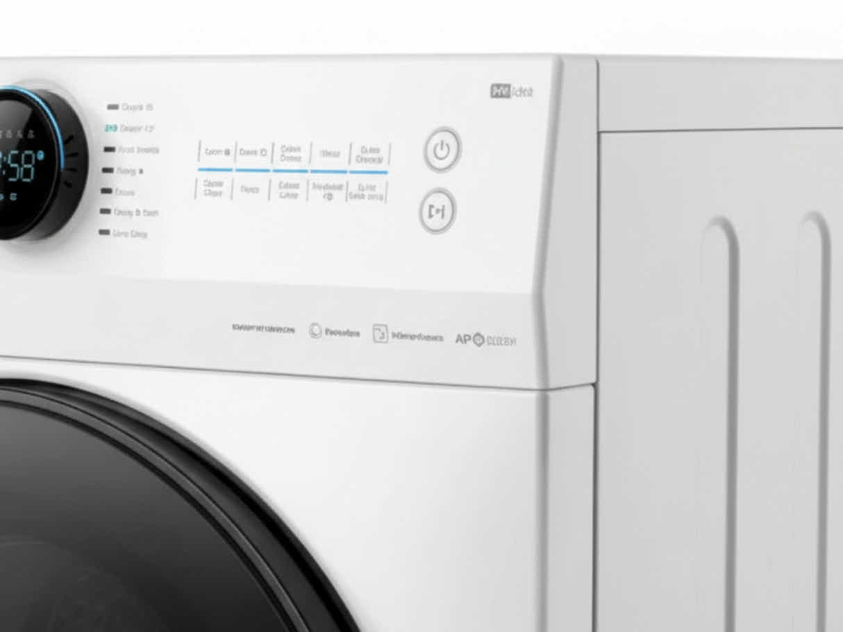 T Midea 9.0KG Steam Wash Front Load Washing Machine With Wi-Fi - White Color